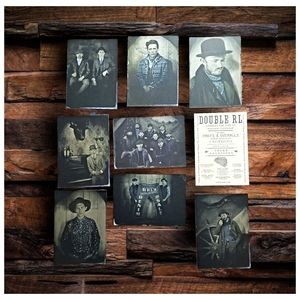 DOUBLE RL RALPH LAUREN RRL SET OF 9 POSTCARDS- NEW NEVER USED